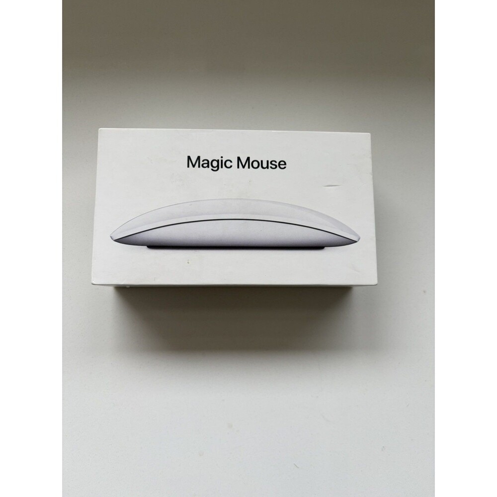 Apple Magic Mouse Wireless Bluetooth Rechargeable Silver White MK2E3AM/A A1657